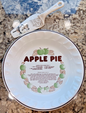 Festival Ironstone Apple Pie Korea & Georgian China 22K Gold Pie Server Canada