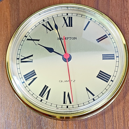 Hampton Weather Station - Clock Thermometer Hygro Made In FRANCE New Battery