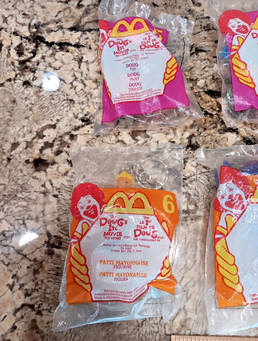 McDonald's Happy Meal Toys Yo, Yogi, Doug, Animal Kingdom 1991 - 2019 8pcs