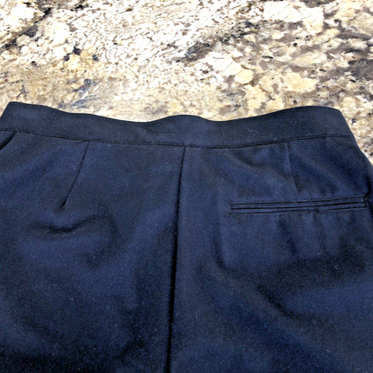 Size 2 X 24 Denver Hayes Womens Pants Crop Business Casual Travel  Black CN