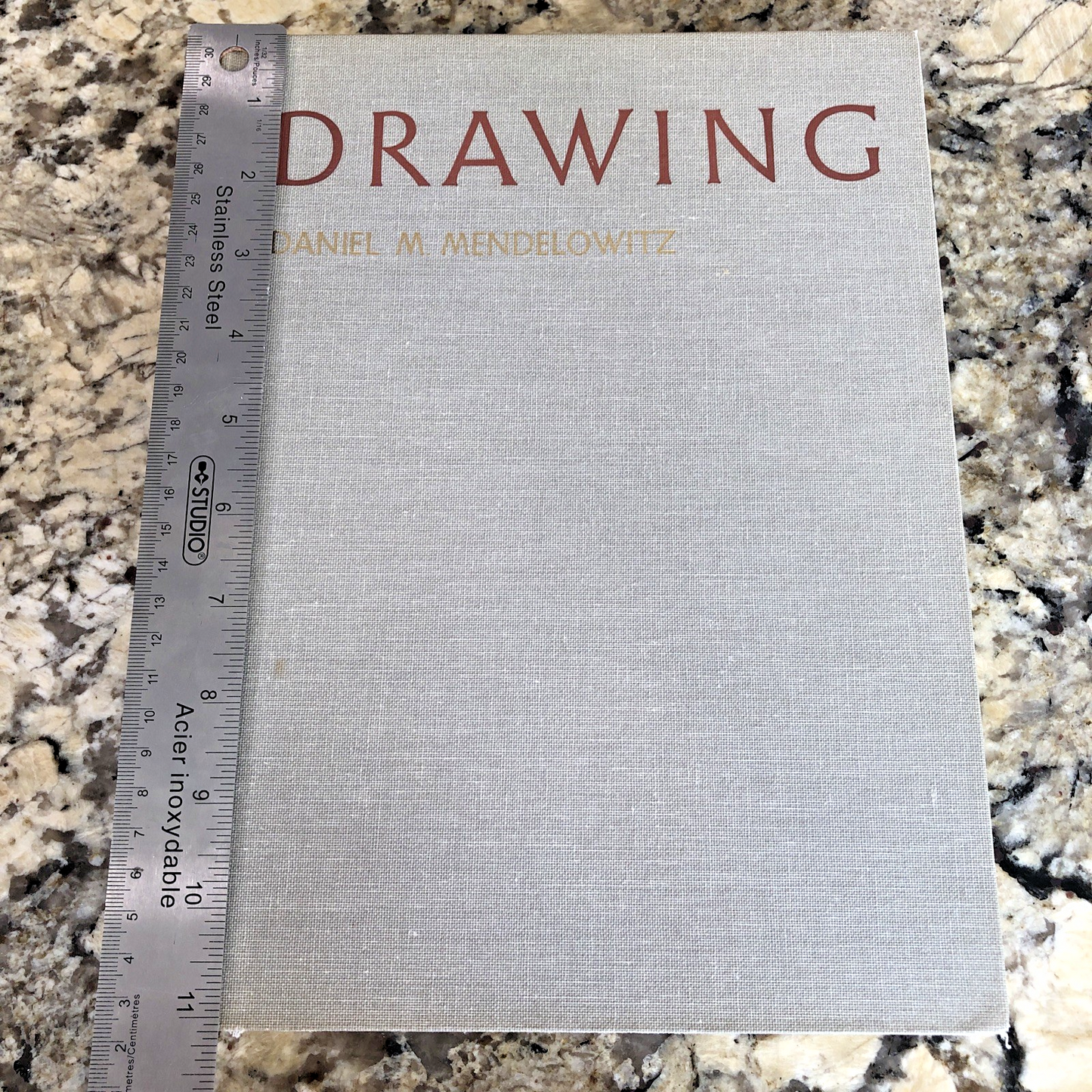 Drawing By Daniel M. Mendelowitz Hard Cover Book 1967 Printed In USA
