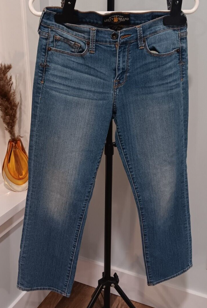Size 6 / 28 Lucky Brand Sofi Capri Womens Jeans Stretchy CN