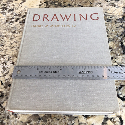 Drawing By Daniel M. Mendelowitz Hard Cover Book 1967 Printed In USA