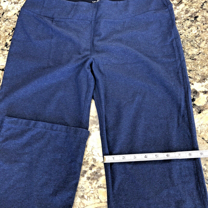 Size XL 32 X 30 Tuff Athletics Womens Pants Work Out Yoga Gym Dark Blue CA