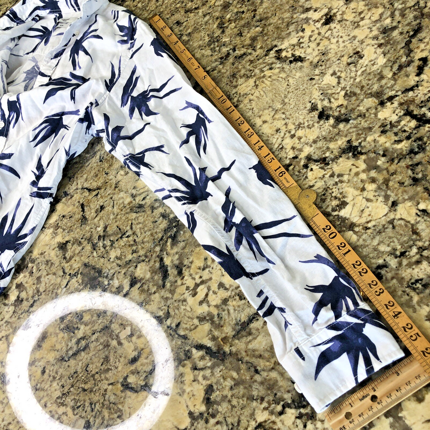 Size S Jack & Jones Premium Mens Button Up Shirt Cotton Linen Blend Light Fun CN