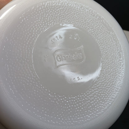 Glasbake Casserole Dishes J514, J2500 Starburst Blueberry Daisy USA 5pcs