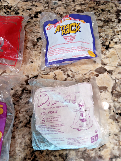 McDonald's Happy Meal Toys Yo, Yogi, Doug, Animal Kingdom 1991 - 2019 8pcs