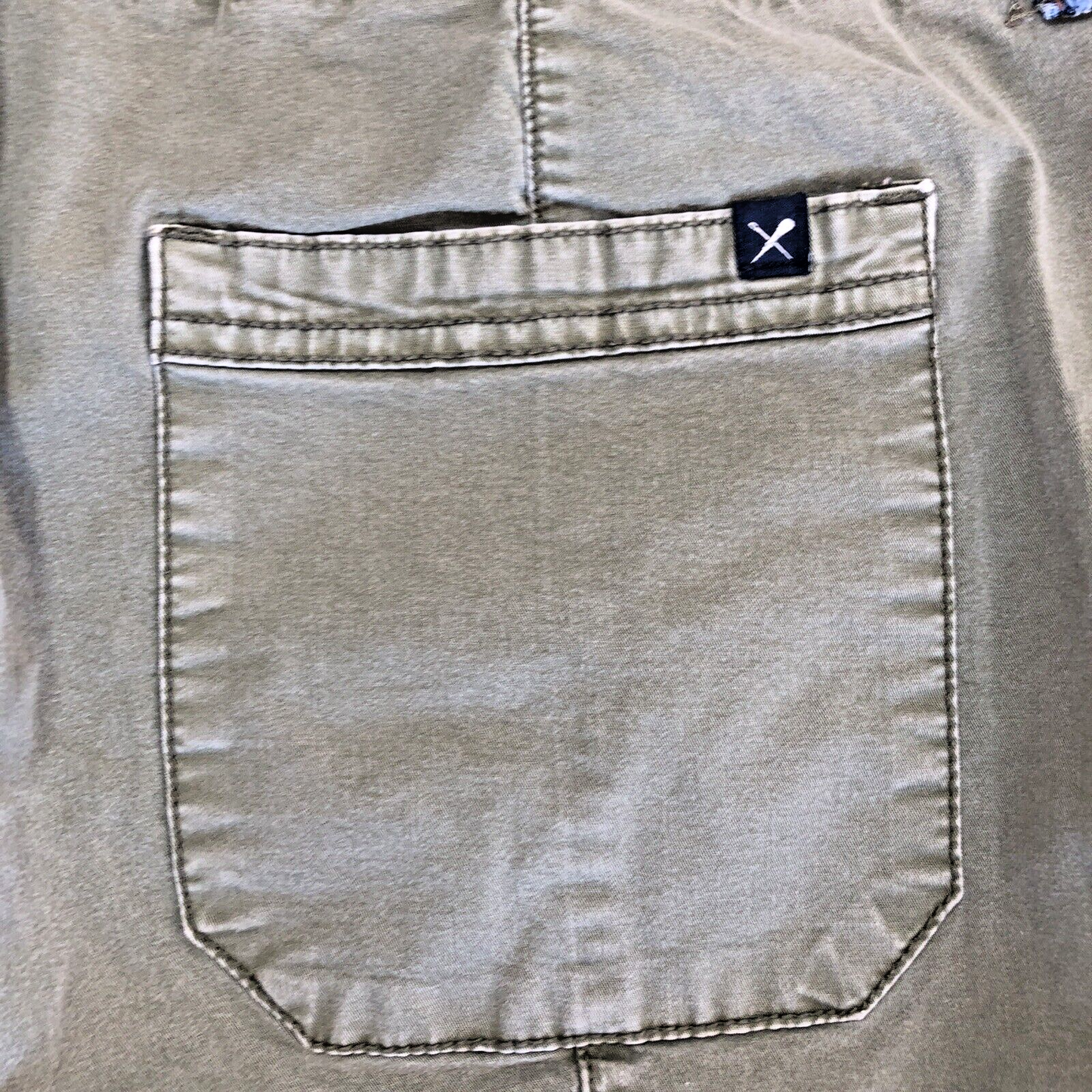 Size 16 X 32 Denver Hayes Mens Pants Cargo Sage Green Pockets VN