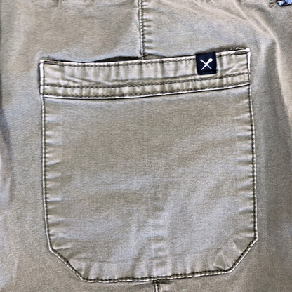 Size 16 X 32 Denver Hayes Mens Pants Cargo Sage Green Pockets VN