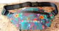 Zoo York Fanny Pack Bag Satchel Hidden Pocket Flowers Men Women Belt Bag CN
