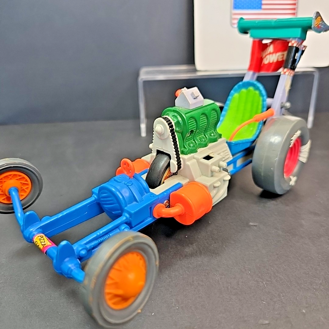 Teenage Mutant Ninja Turtles TMNT Sewer Dragster Vehicle Only 1990 - Vintage