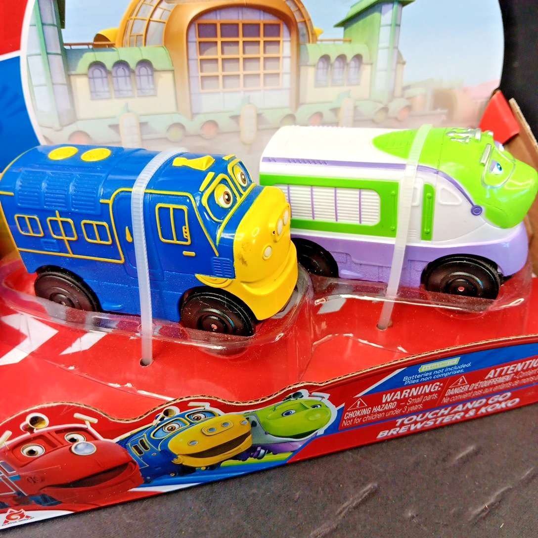 Chuggington Motorized Series Touch And Go Brewster & Koko Sealed New In Box