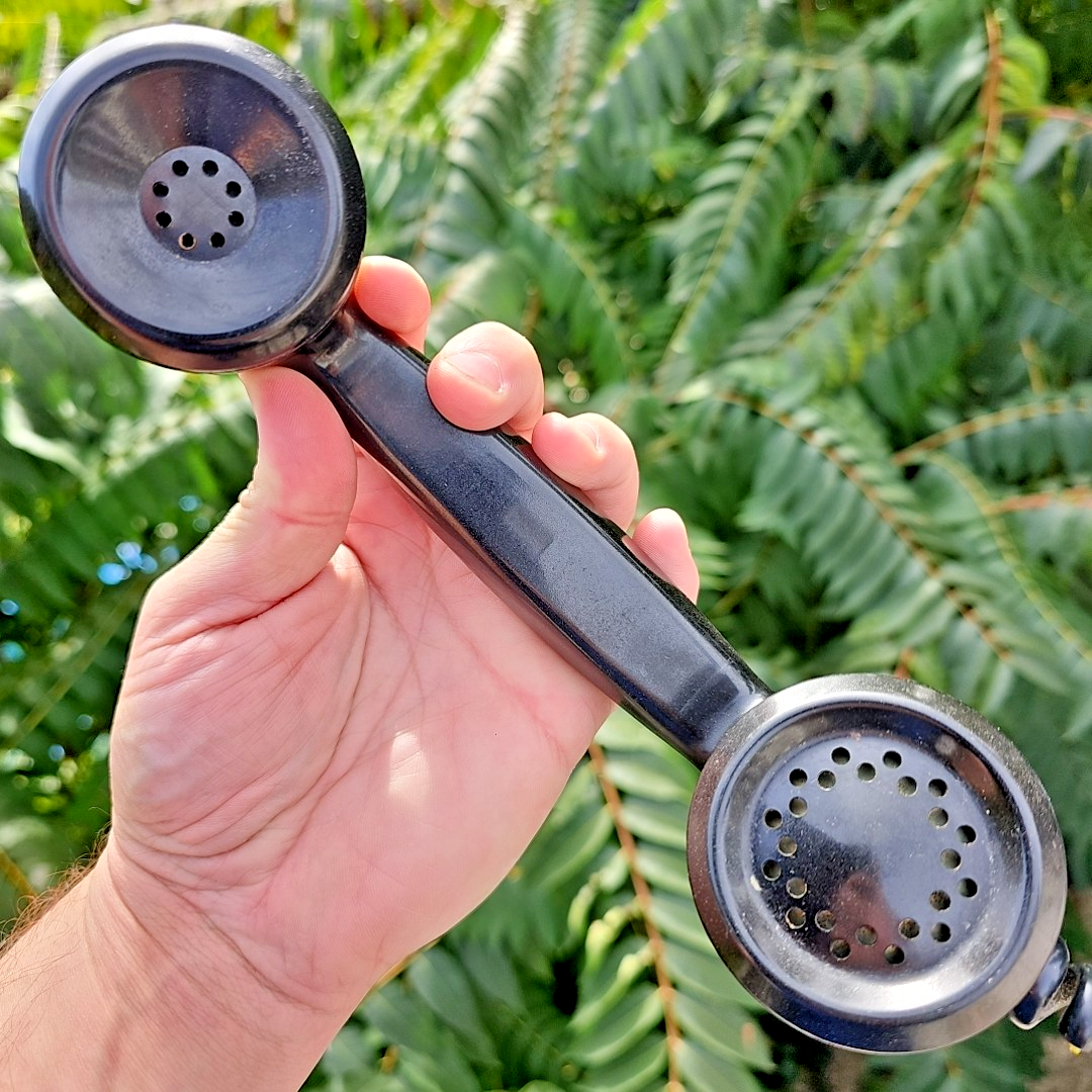 Automatic Electric Replacement Handset Vintage Telephone Part