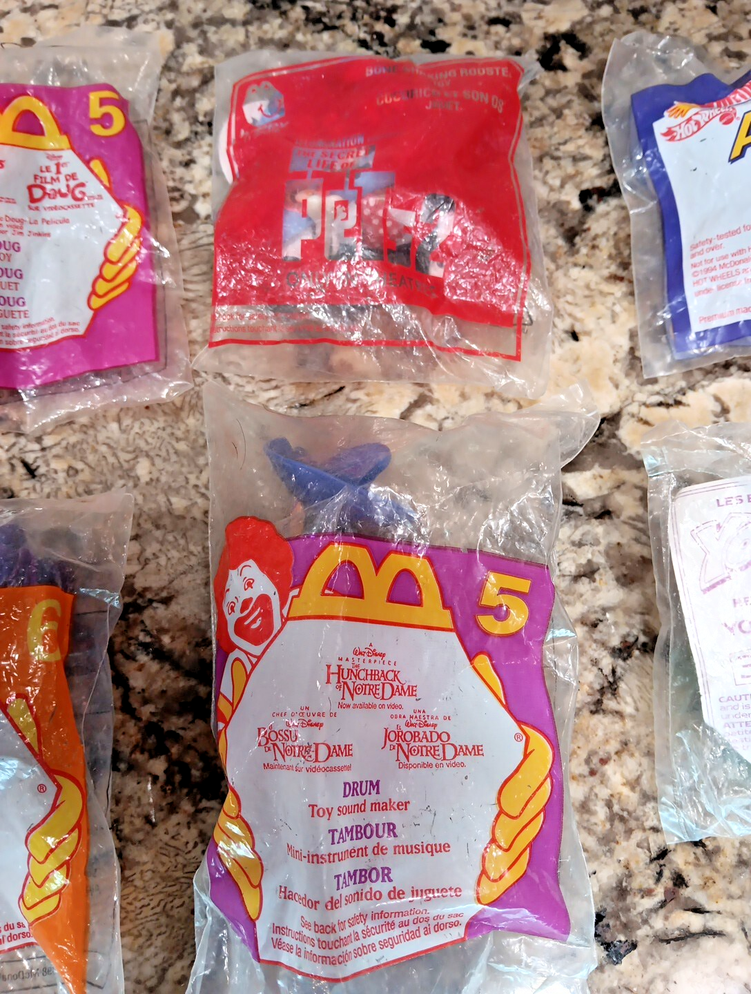 McDonald's Happy Meal Toys Yo, Yogi, Doug, Animal Kingdom 1991 - 2019 8pcs