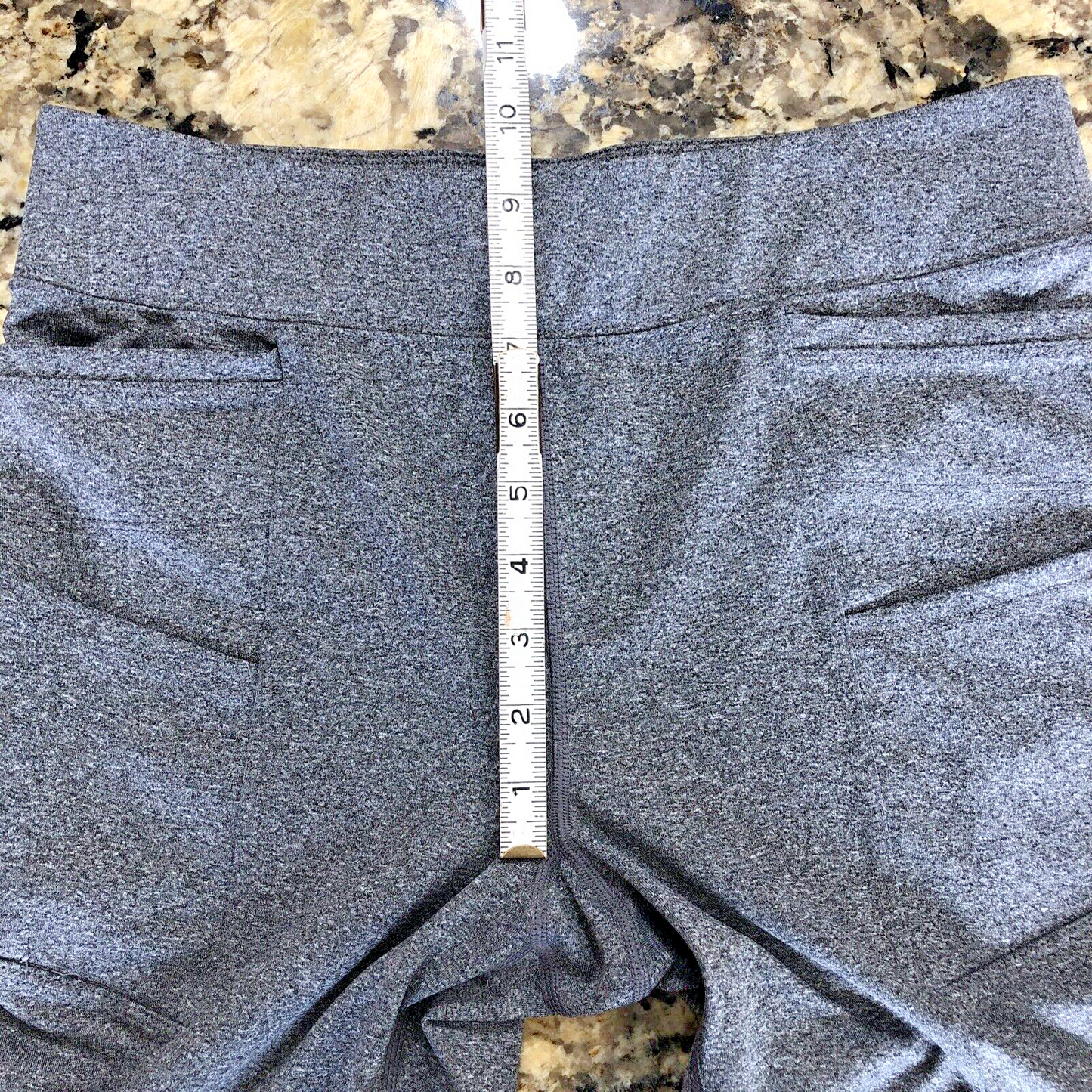 Size M Athletic Works Womens Gym Work Out Pants Dri More Slim Grey Stretchy KH