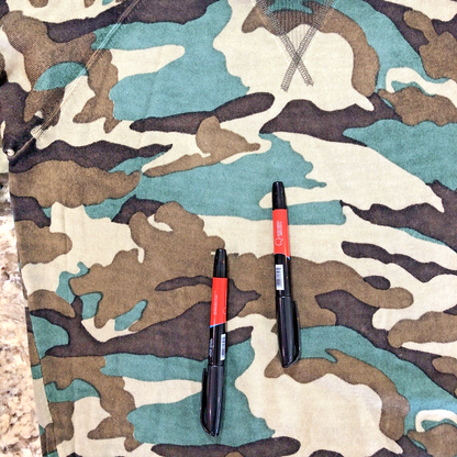 Size XS J. Crew WOOL CAMO Womens Sweater 100% Merino Light Weight Crew Neck CN