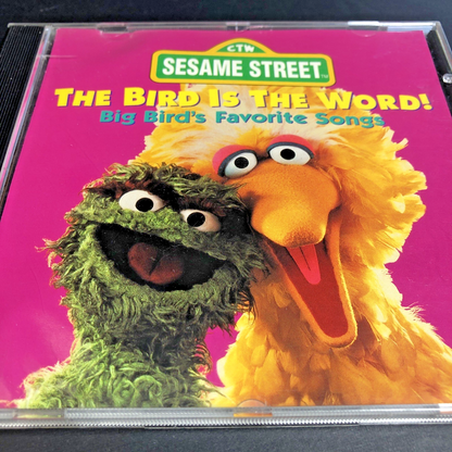 Sesame Street The Bird Is The Word! Big Bird’s Favourite Songs CD 1995 CA