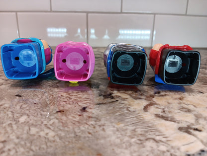 Mega Blocks Figures Set Of 4 Building Block Action Figures Cake Toppers Figurine