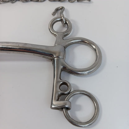 Low Port Pelham Bit Tack Horse Equestrian X