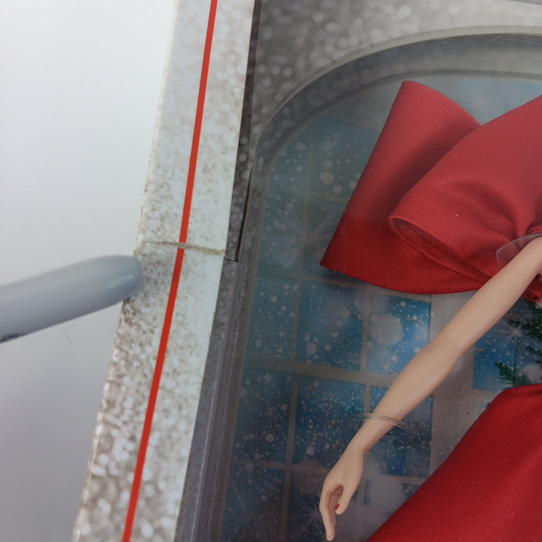 2019 Holiday Barbie Candy Cane Original Box Barbie Signature Joyeux Noel IN