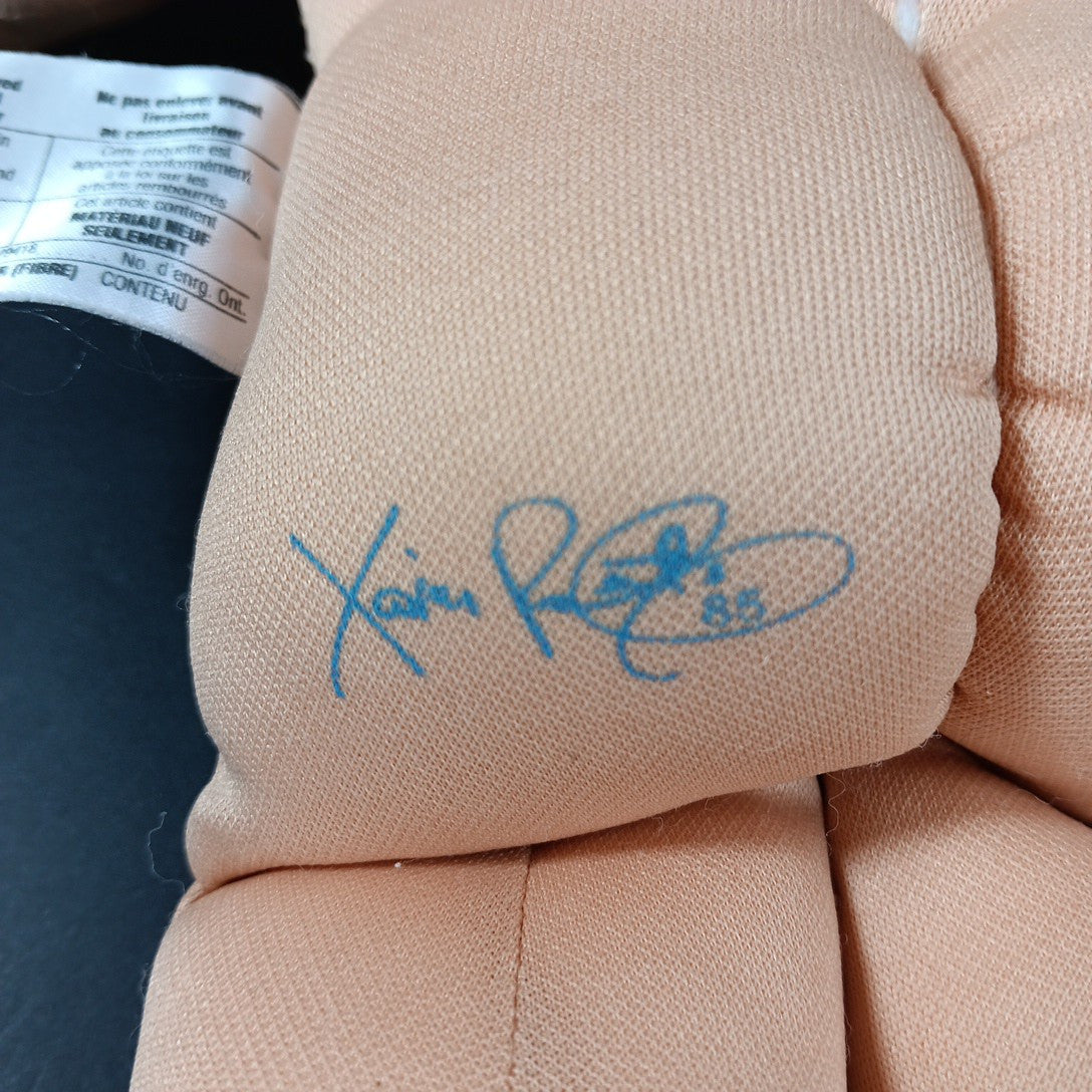 1985 15in VTG Cabbage Patch Kids Doll With Sweater Brown Hair Eyes #1 TW