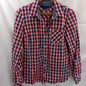 Large Tommy Hilfiger Womens Button Down Long Sleeves Check Shirt Very Good X