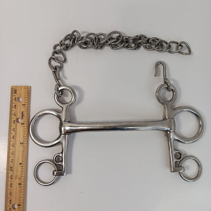 Low Port Pelham Bit Tack Horse Equestrian X