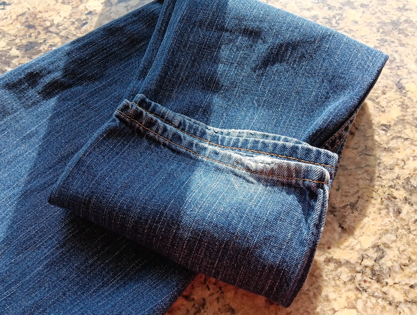 Levi Premium 511 Denim Jeans Mens Size 38x32 Blue Regular Straight See Notes BD