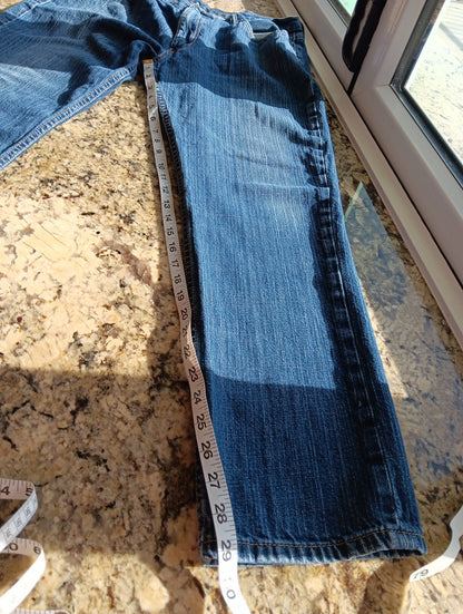 Levi Premium 511 Denim Jeans Mens Size 38x32 Blue Regular Straight See Notes BD