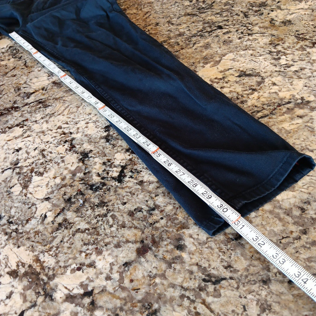 Size 32 X 31  Zara Black Skinny Mid Rise Jeans Women's Made In Turkey