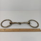 Horse Bridal Bit Iron Single Jointed Loose Iron Ring Snaffle Western 12”  X