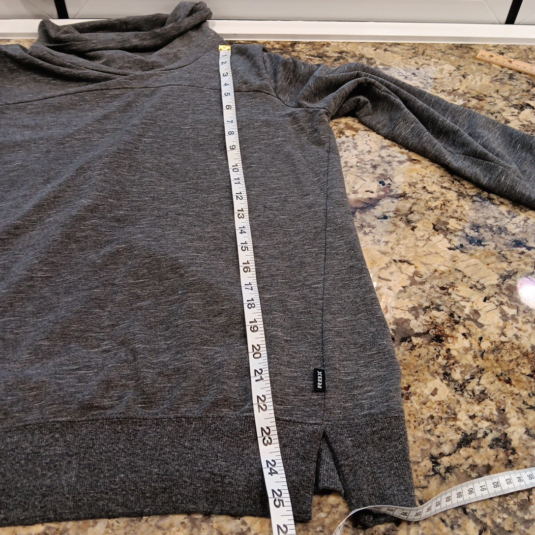 Medium RBX Mens Turtle Neck Pullover Sweater Gray In Good Condition X