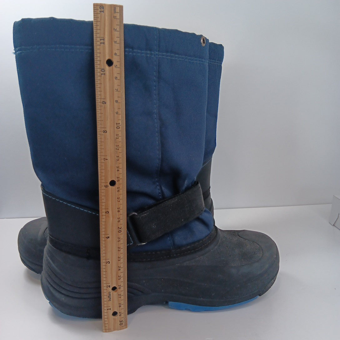 Size 7 Kamik Rocket Winter Men Or Boys Black Insulated Waterproof Made In CANADA