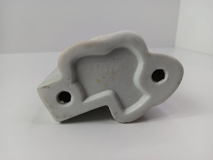 Porcelain Cascades Clown Playing The Piano With Dice 10" Tall 6340C