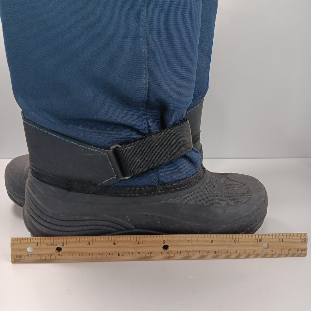 Size 7 Kamik Rocket Winter Men Or Boys Black Insulated Waterproof Made In CANADA