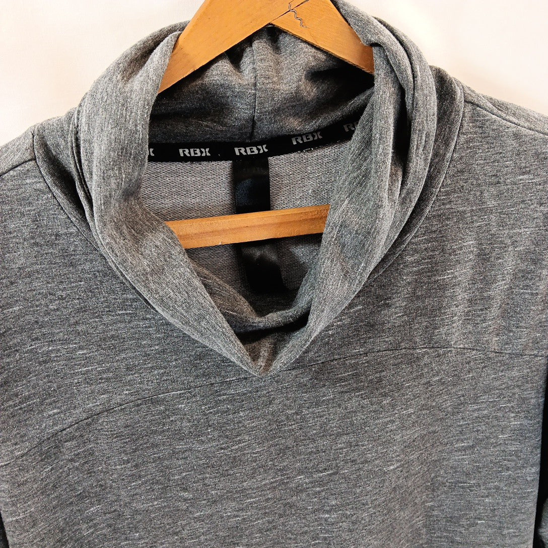 Medium RBX Mens Turtle Neck Pullover Sweater Gray In Good Condition X