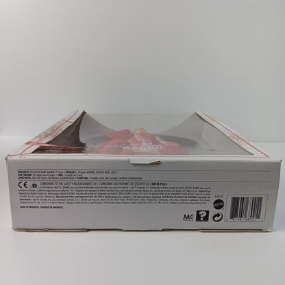 2019 Holiday Barbie Candy Cane Original Box Barbie Signature Joyeux Noel IN