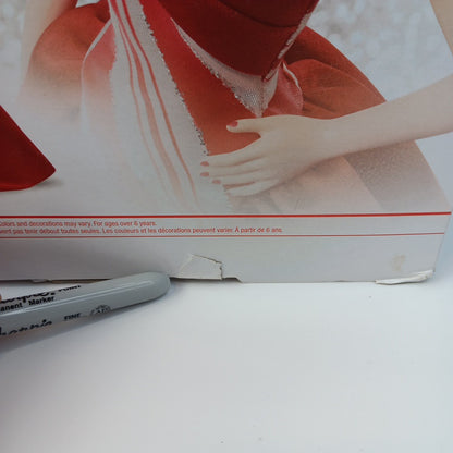 2019 Holiday Barbie Candy Cane Original Box Barbie Signature Joyeux Noel IN