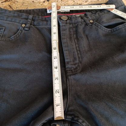 Size 32 X 31  Zara Black Skinny Mid Rise Jeans Women's Made In Turkey